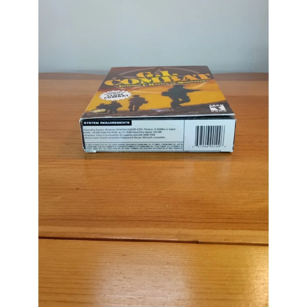G.I. COMBAT Episode 1: Battle Of Normandy (Retro PC Game Win XP) New & Sealed🪖